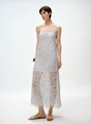 Cutout Lace A-Line Dress