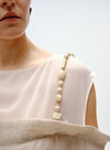 Linen Beaded Slip Dress
