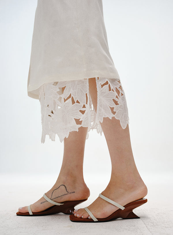 Lily Linen Two-Piece Skirt
