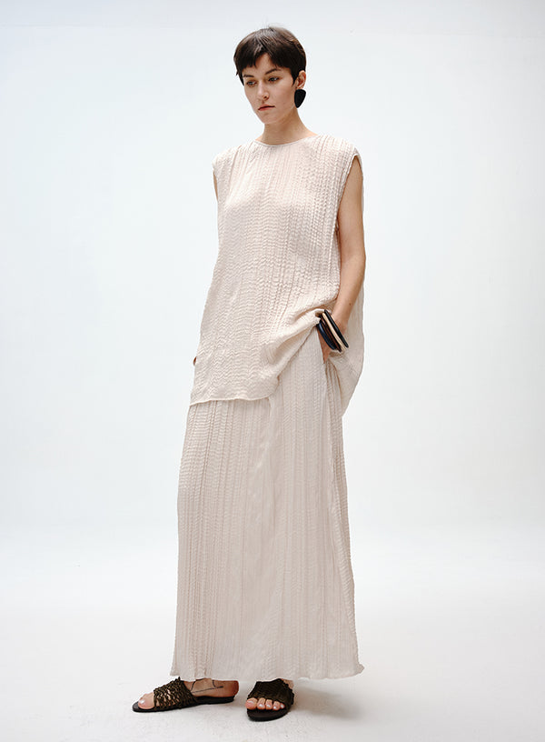 Bodhi Pleated Sleeveless Top