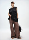 Summer Linen Wide-Leg Pants