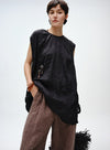 Bodhi Pleated Sleeveless Top