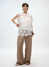 Lily Cutout Linen Camisole