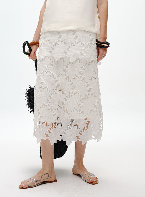 Lily Linen Two-Piece Skirt