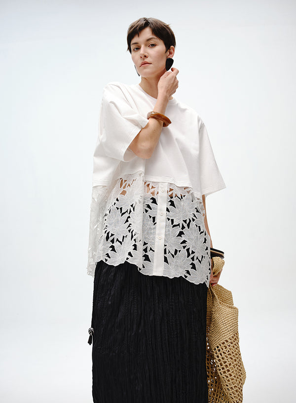 Floral Patch Relaxed Tee