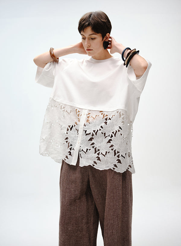 Floral Patch Relaxed Tee