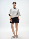 Casual Patchwork Short Sleeve Tee