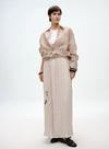 Classic Belted Shirt with Twist