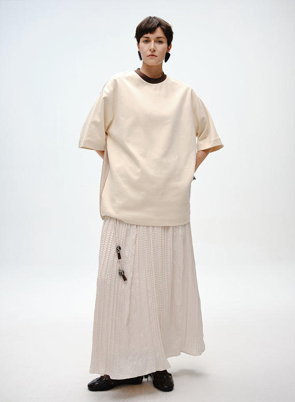 Casual Patchwork Short Sleeve Tee
