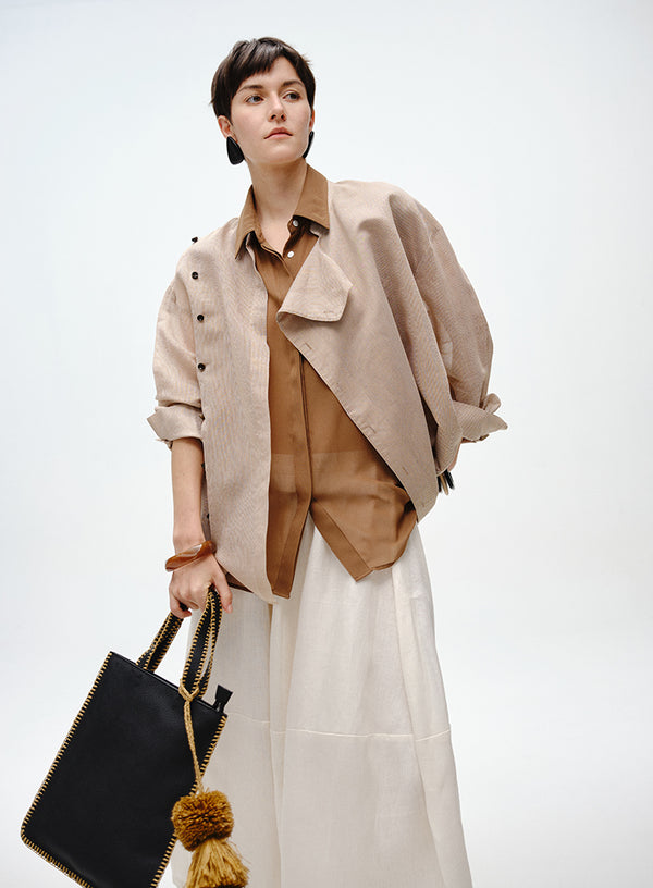 Loose Chic Shirt Set