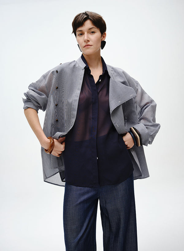 Loose Chic Shirt Set