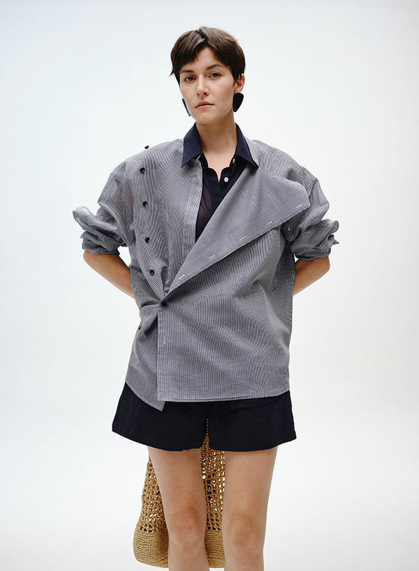 Loose Chic Shirt Set