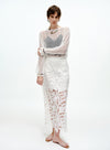 Lily Cutout Pencil Skirt