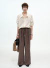 Breathable Oversized Collared Blouse