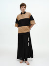 Beaded Stripe Polo Shirt
