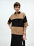 Beaded Stripe Polo Shirt