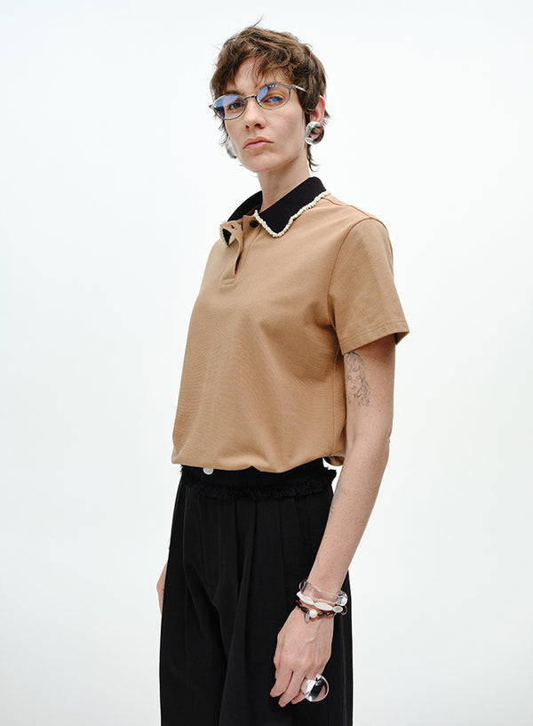 Breathable Polo Top
