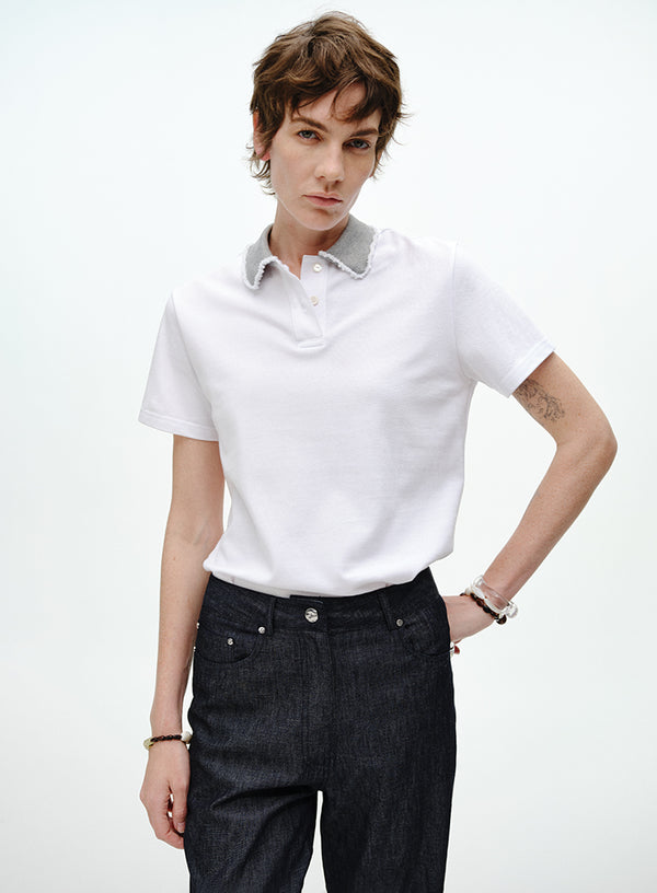 Breathable Polo Top