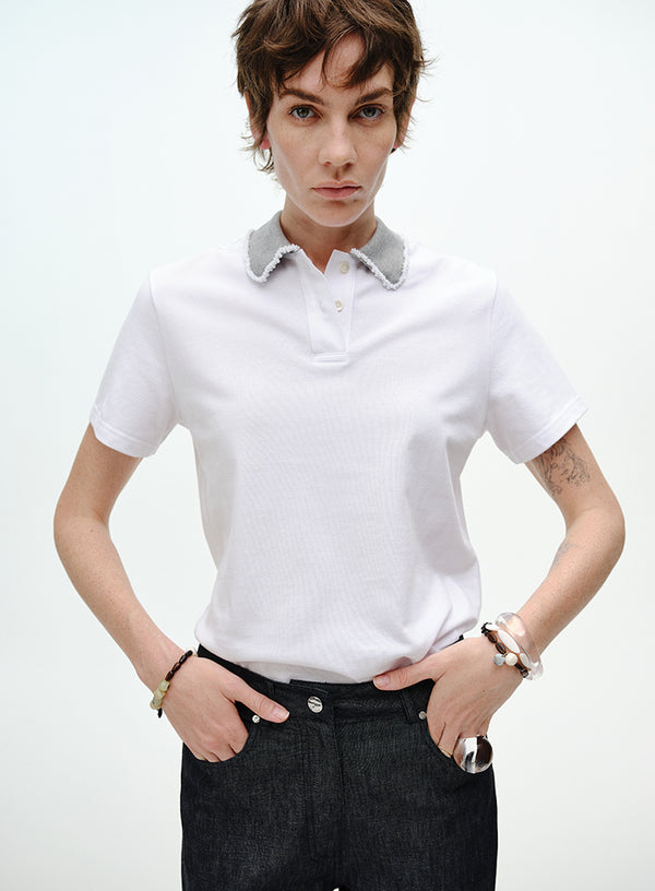 Breathable Polo Top