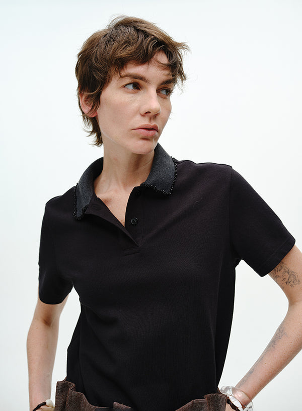Breathable Polo Top