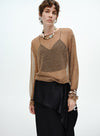 Elegant Sheer Top Tee
