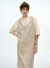 Mesh Two-Piece T-Shirt Dress