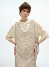 Mesh Two-Piece T-Shirt Dress
