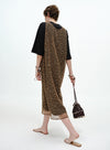 Mesh Two-Piece T-Shirt Dress