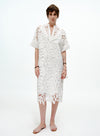 Sheer Lily Smock Dress