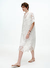 Sheer Lily Smock Dress
