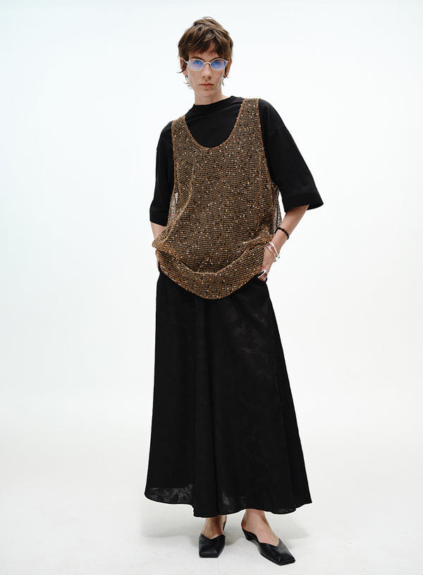 Mesh Two-Piece T-Shirt
