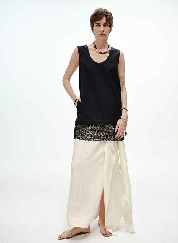 Lace Trim Slip Camisole