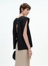 Beaded Backless Slip Tank