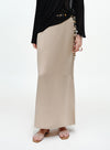 Side-Vent Midi Skirt