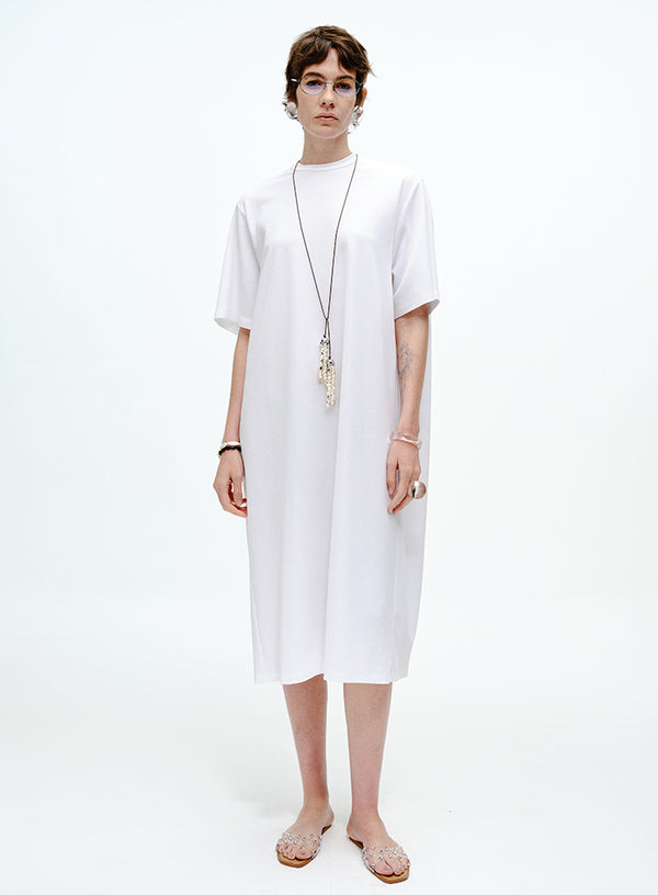 Pearl Chain T-Shirt Dress