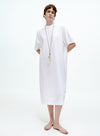 Pearl Chain T-Shirt Dress