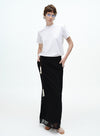 Soft Solid Pearl Chain Tee