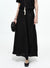 Flared Waist-Chain Skirt