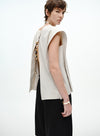 Beaded Backless Slip Tank