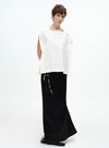 Side-Vent Midi Skirt