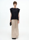 Side-Vent Midi Skirt