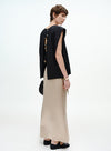 Beaded Backless Slip Tank