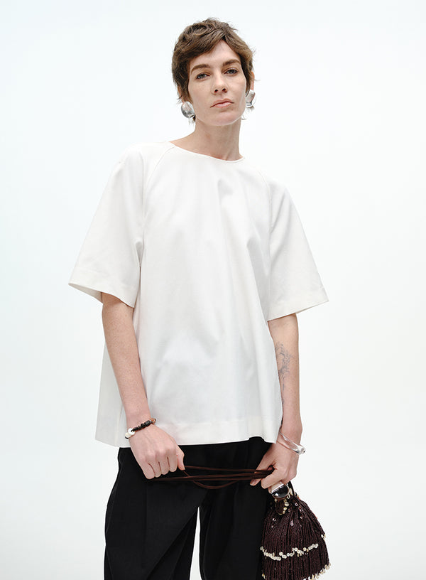 Klassisk kortærmet T-shirt