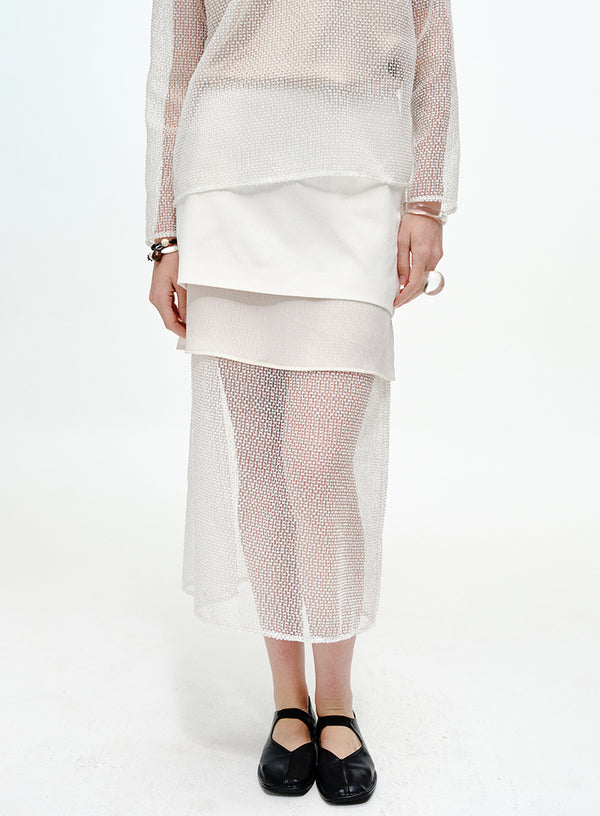 Breathable Three-Layer Skirt