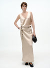 Side-Vent Midi Skirt