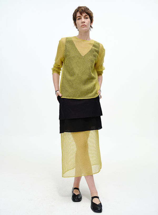 Breathable Three-Layer Skirt