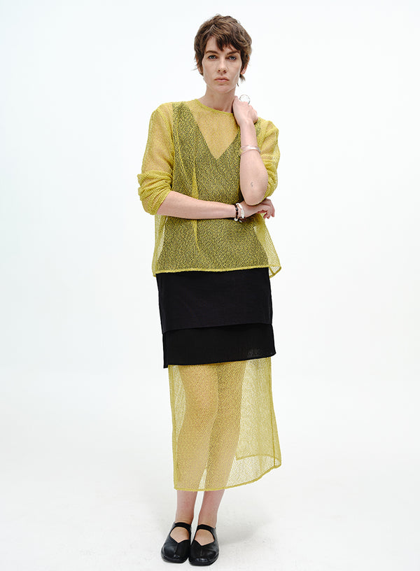 Breathable Three-Layer Skirt