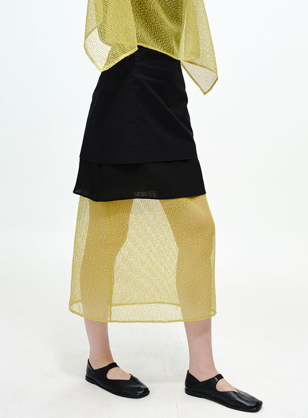 Breathable Three-Layer Skirt