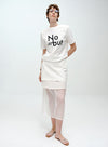 Skin-Friendly Pearl Chain Tee