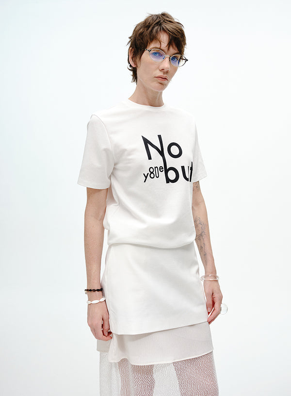 Skin-Friendly Pearl Chain Tee